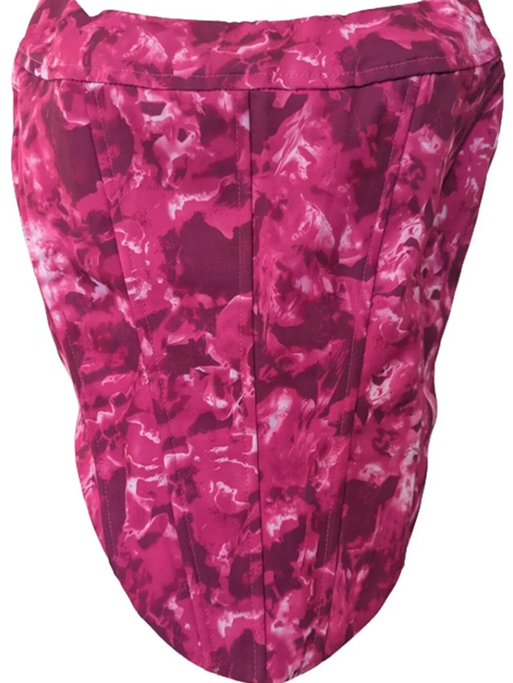 NWOT FashionNova Bring Me Flowers Corset Top in Fuchsia - Picture 6 of 16